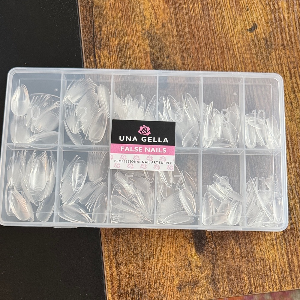 Una Gella Almond Gel Nail Tips